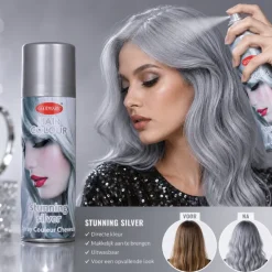 Haarspray zilver 125ml