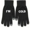 Handschoen Touchscreen S/M Enkele laag I'm Cold
