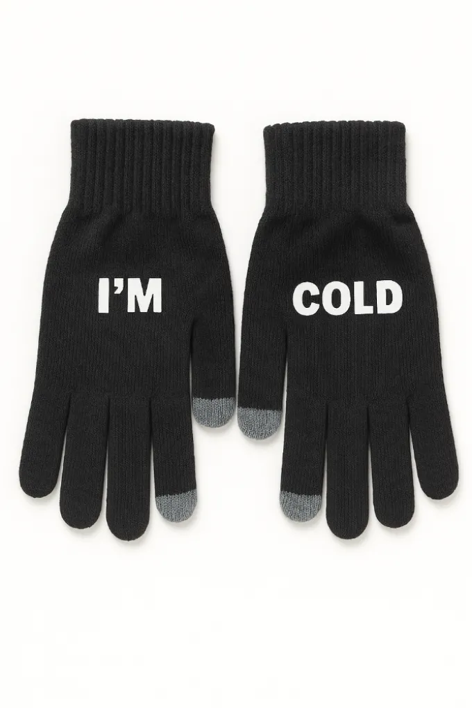 Handschoen Touchscreen S/M Enkele laag I'm Cold