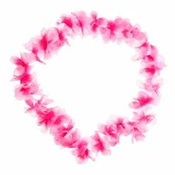 Hawaii slinger roze/wit