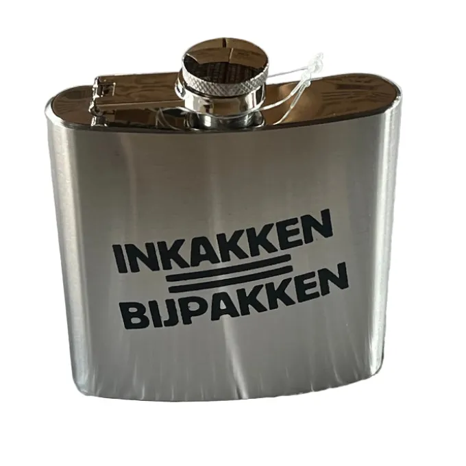 Heupfles Inkakken = Bijpakken
