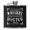 Heupfles Whiskey doctor RVS 175ml