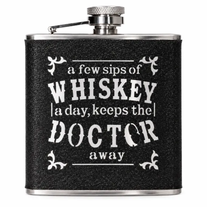 Heupfles Whiskey doctor RVS 175ml