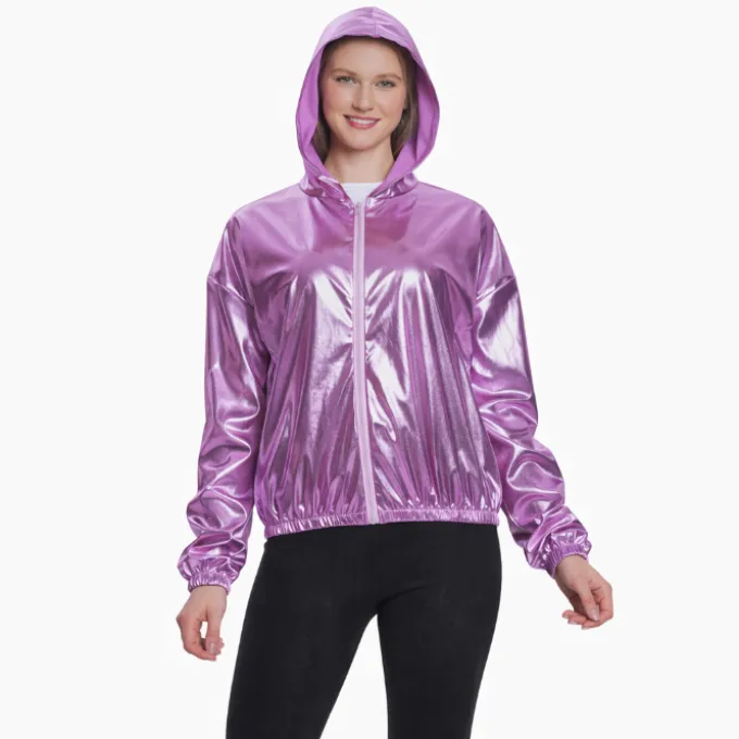 Jasje metallic roze M/L