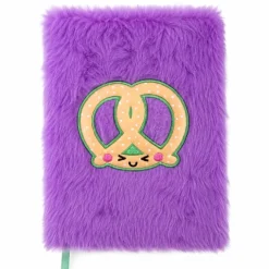 Kawaii Pluizig Notitieboek A5 Pretzel