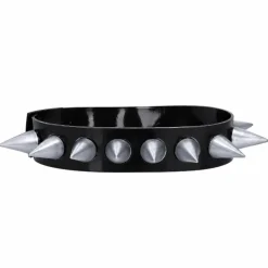 Ketting biker spikes zwart