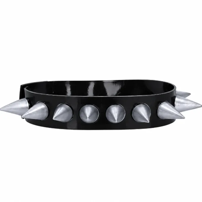 Ketting biker spikes zwart