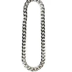 Ketting chunky fout zilver