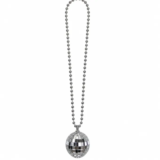 Ketting discobal zilver