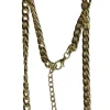 Ketting gangsta goud