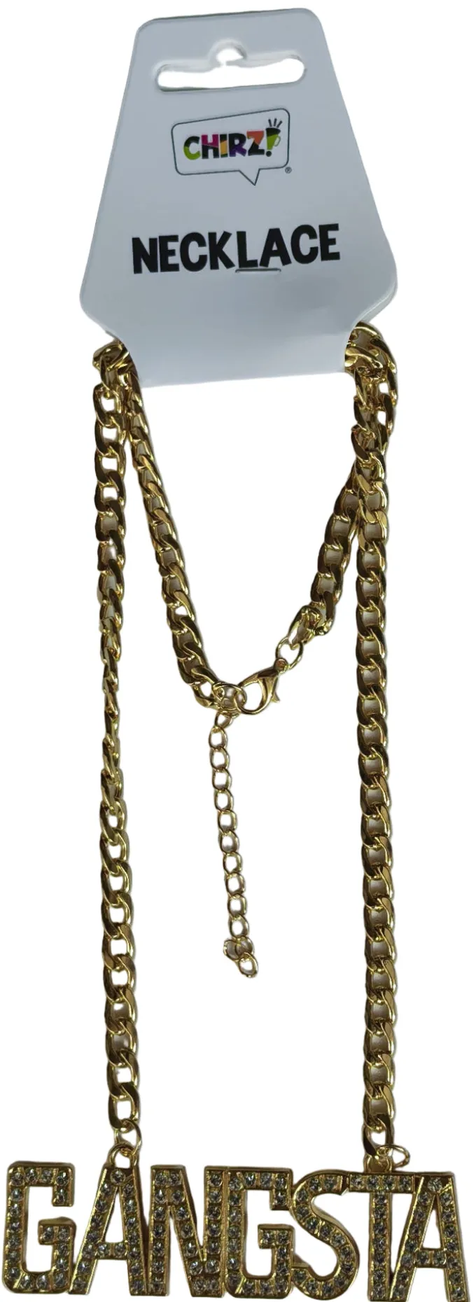 Ketting gangsta goud
