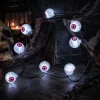 Ketting Halloween oogballen LED