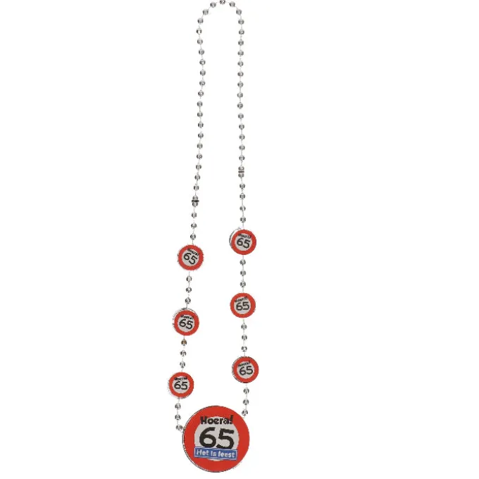 Ketting Hoera 65 verkeersbord