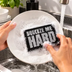 Keukenspons squeeze me hard 3 stuks