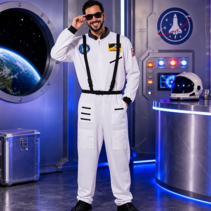 Kostuum astronaut onesize