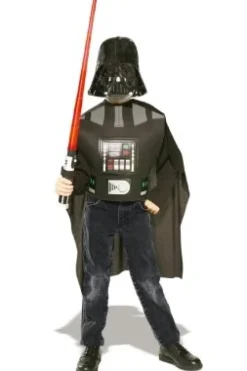 Kostuum Darth Vader groen kinderen one size