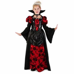 Kostuum meisjes vampier maat 130-140cm