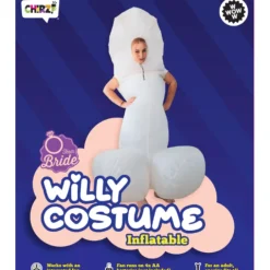Kostuum Willy opblaasbaar