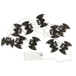 LED-licht slinger Halloween vleermuis 150cm
