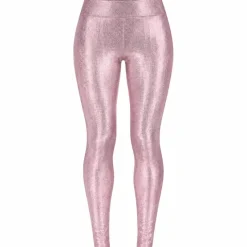 Legging metallic roze - one size