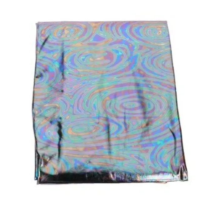 Legging metallic zilver - one size