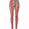 Legging regenboog panterprint - one size