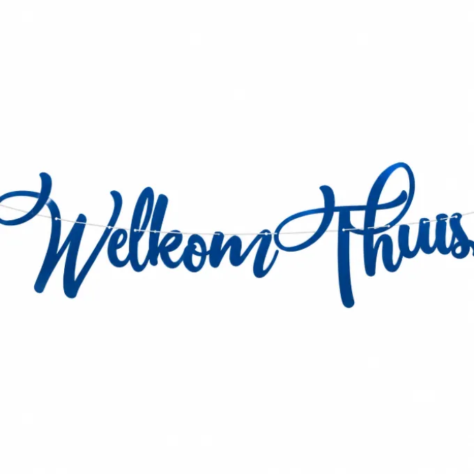 Letterslinger Welkom thuis - 5m