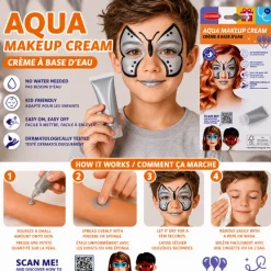 Make-up grijs waterbasis 20ML