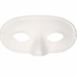 Masker rond wit half gelaat