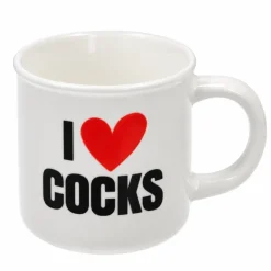 Mok I Love Cocks wit