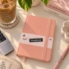 Notitieboek glitter roze A6