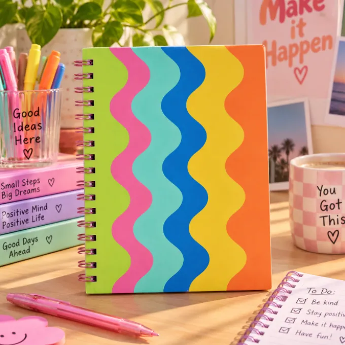 Notitieboek & lineaal