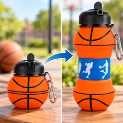 Opvouwbare waterbeker basketbal