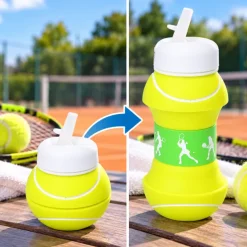Opvouwbare waterbeker tennisbal