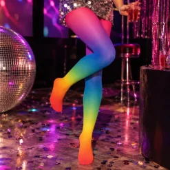 Panty regenboog one size