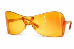 Partybril alien - oranje