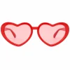 Partybril hart XL rood