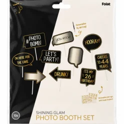 Photobooth kit Shining Glam