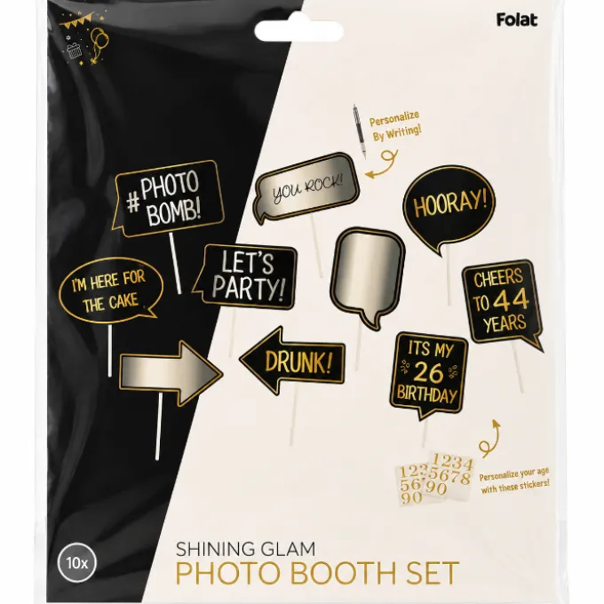 Photobooth kit Shining Glam