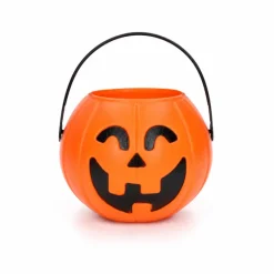 Pompoen emmertje Halloween oranje
