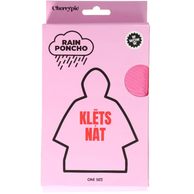 Poncho Mijn klets is nat!