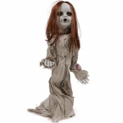 Pop Halloween creepy hangend licht en geluid - 99 cm