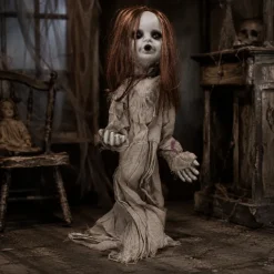 Pop Halloween creepy hangend licht en geluid - 99 cm