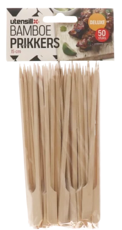 Prikkers bamboe 15cm 50 stuks