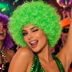 Pruik groen