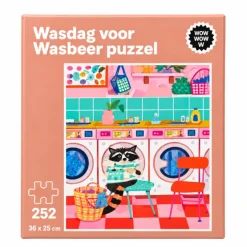 Puzzel Wasdag Voor Wasbeer 252 stuks