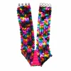 Riem pailletten regenboog - 110cm