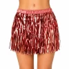 Rokje glitter folie roségoud one size