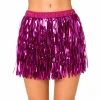 Rokje glitter folie roze one size