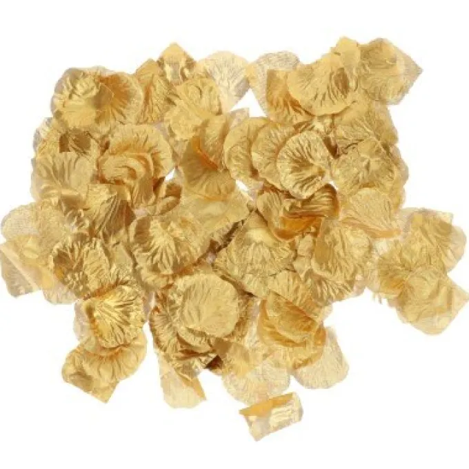 Rozenblaadjes goud 250 stuks